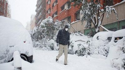 Madrid registró una temperatura mínima record de -10,8 ºC