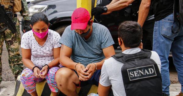 La Nación / Cae pareja distribuidora de cocaína en el centro de Asunción