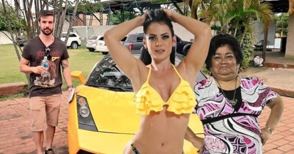 Pamela Rodríguez y Ña Tora pasearán en el Lamborghini de Ruan
