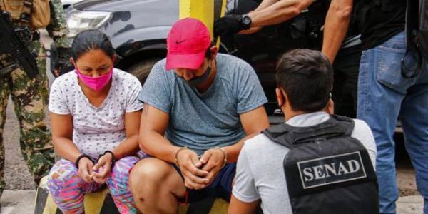 Cae pareja distribuidora de cocaína en el centro de Asunción