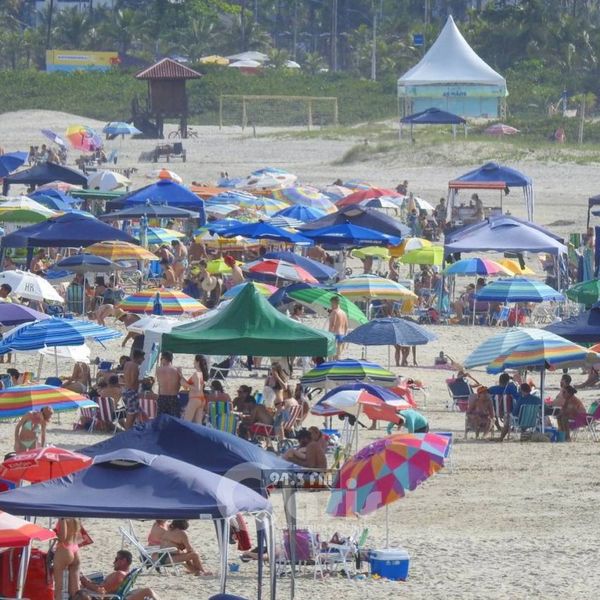 Prensa brasileña destaca masiva presencia de paraguayos en sus playas