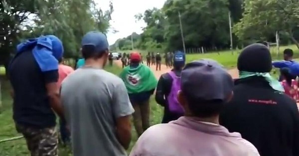 La Nación / Campesinos denuncian amenazas por parte de civiles armados en Canindeyú