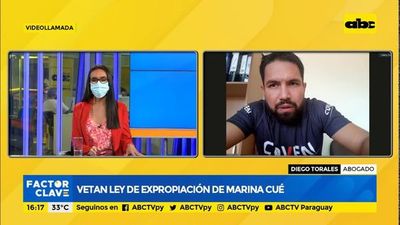 Vetan ley de expropiación de Marina Cué - Factor Clave - ABC Color