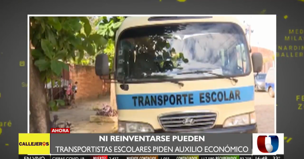 Transportistas escolares piden a Salud que apruebe protocolo