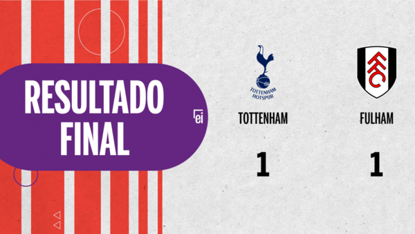 Reparto de puntos en el empate a uno entre Tottenham y Fulham
