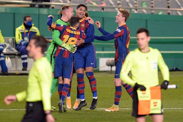 El Barcelona se clasifica para la final de la Supercopa de España - Fútbol - ABC Color