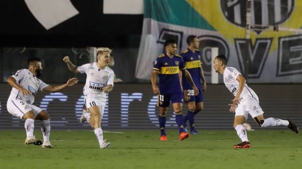 Santos golea a Boca y la final será brasileña | OnLivePy