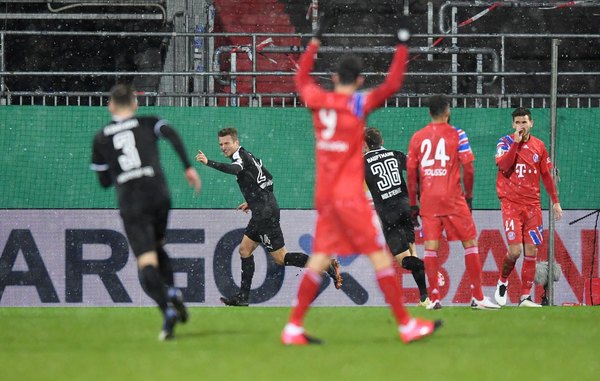 Un equipo de la segunda división 'borra' al Bayern Múnich de la DFB Pokal