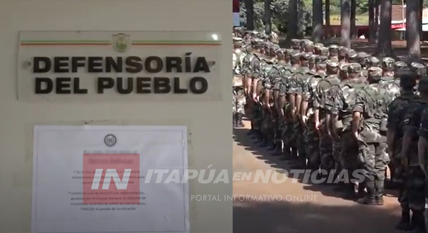 OFICINA DE LA DEFENSORÍA DEL PUEBLO CERRADA EN ITAPÚA.
