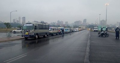 La Nación / Transportistas escolares piden aprobación de protocolo para volver a trabajar desde marzo