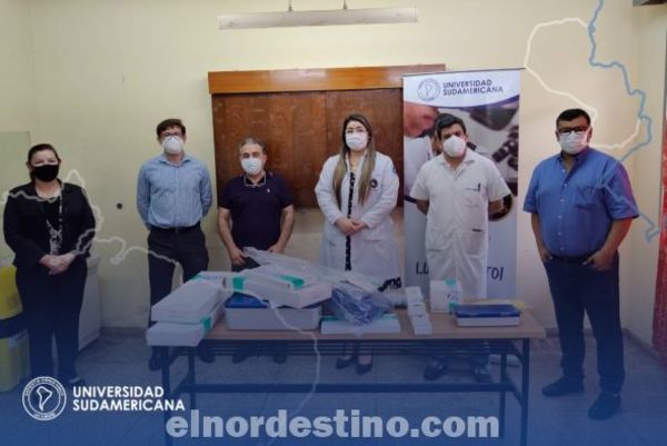 Universidad Sudamericana realizó una importante donación de instrumentales neuroquirúrgicos al Hospital Regional de PJC