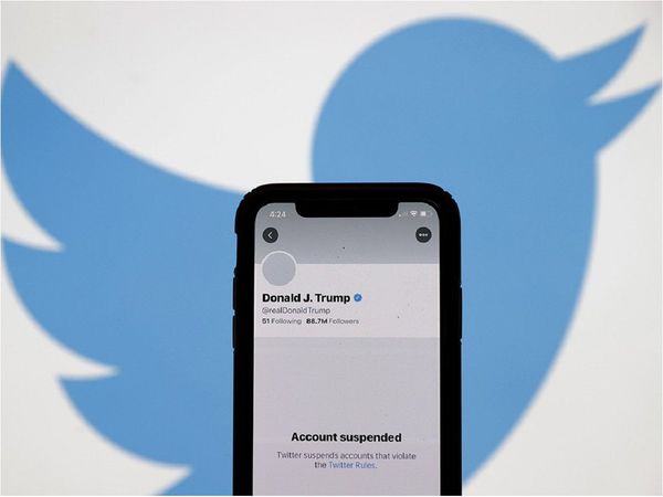Twitter justifica bloqueo a Trump, pero admite "peligroso" precedente