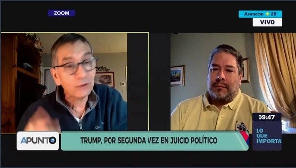 HOY / Martín Daniel Cardozo y Rodrigo Zelada, paraguayos residentes en EEUU, sobre el nuevo juicio político a Donald Trump