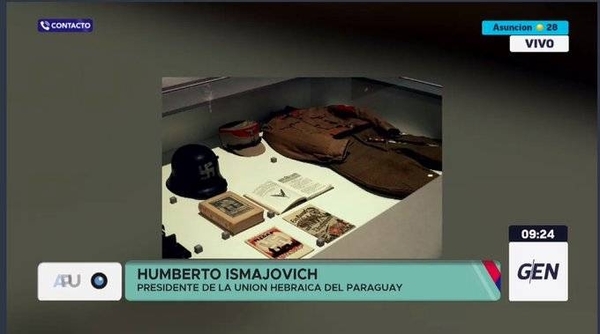 HOY / Humberto Ismajovich, presidente de la Unión Hebraica del Paraguay, sobre apología al nazismo en ferias de artesanía