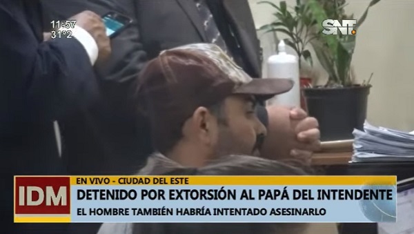 Detienen a sospechoso de ataque y extorsión a padre del intendente de CDE