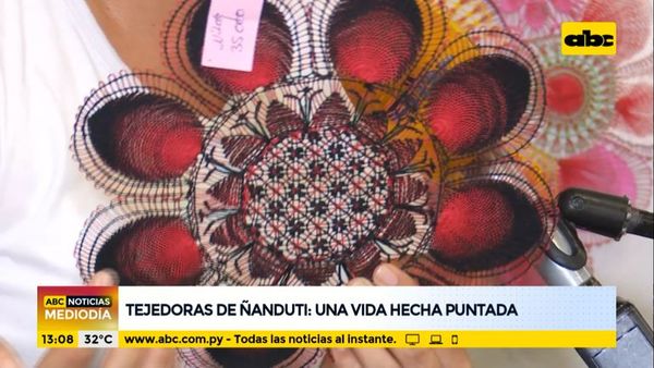 Tejedoras de ñanduti: una vida hecha puntada - ABC Noticias - ABC Color