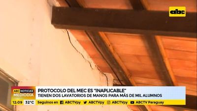 Colegio Ysaty, sin condiciones para la vuelta a clases - ABC Noticias - ABC Color