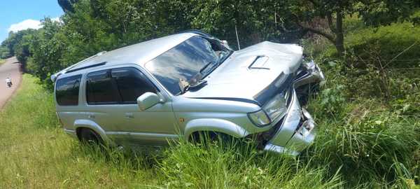 Hombre se salvó de morir aplastado por un tractocamión en Itapúa Poty