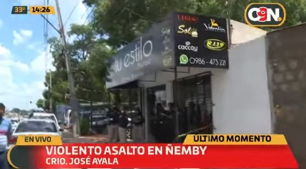 Intento de asalto con toma de rehén deja tres heridos en Ñemby