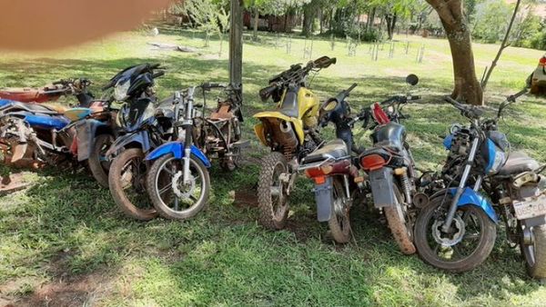 Hallan “aguantadero” de motos en Yguazú