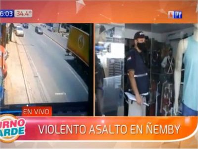 Violento intento de asalto en Ñemby deja tres personas heridas