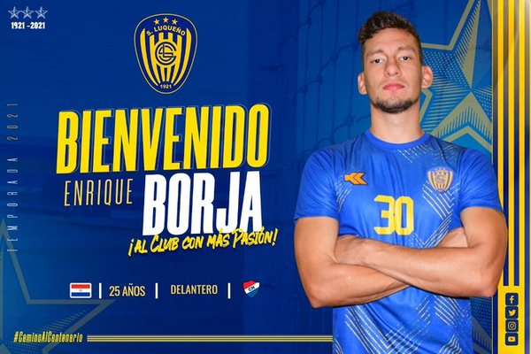 Enrique Borja vestirá los colores del Sportivo Luqueño