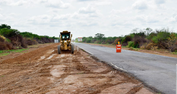 En el lote 07 de la Transchaco la obra avanza desde tres frentes de trabajo