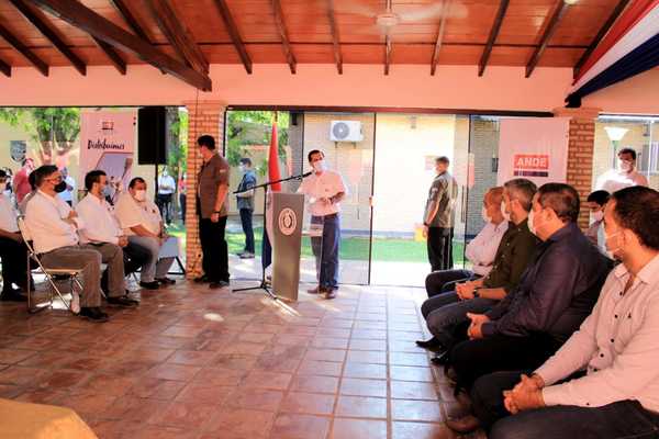 El gobierno ejecutó un millonario proyecto de infraestructura eléctrica en Villa Hayes