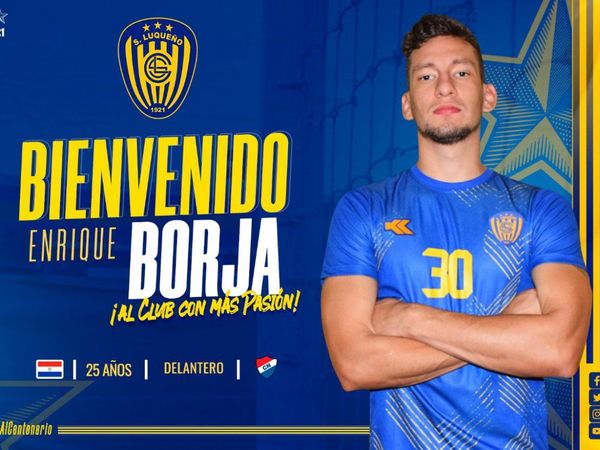 Borja es nuevo refuerzo de Luqueño