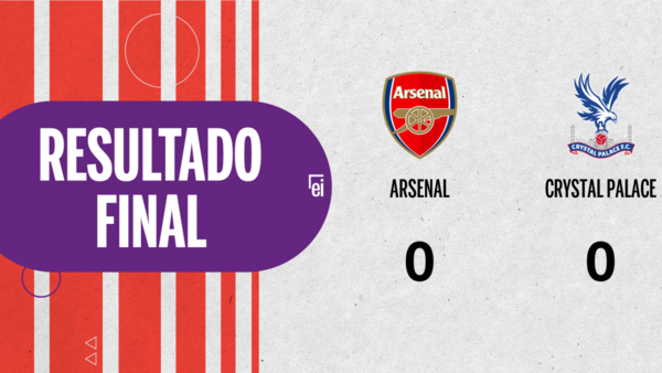 Sin goles, Arsenal y Crystal Palace igualaron el partido