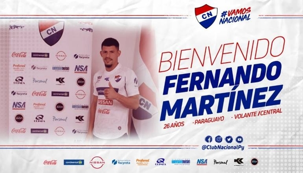 HOY / Nacional anuncia la llegada de Fernando ‘Chapa’ Martínez
