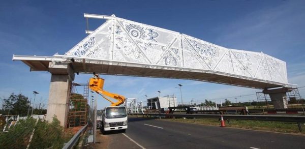 Pasarela de Ñandutí: Viceministro de Obras dice que el costo de la obra “incluso está por debajo del precio normal” » Ñanduti