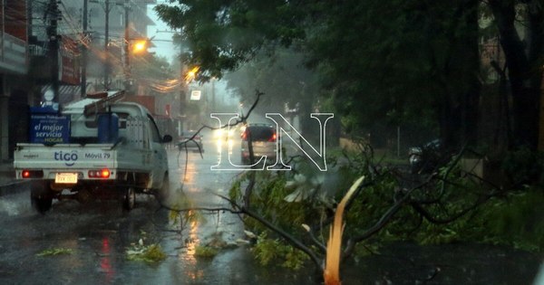 La Nación / Fin de semana con lluvias y descenso de la temperatura