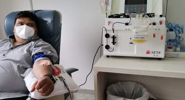 COVID-19: se siguen recibiendo donaciones de plasma pero casi ya no se utiliza - Nacionales - ABC Color
