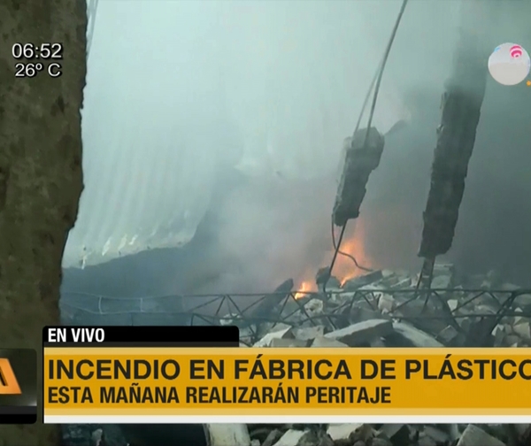 Así amaneció la zona del incendio en Itá Enramada