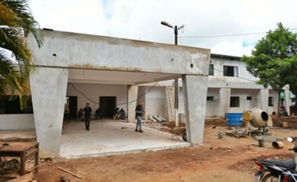 Obras en Hospital Distrital de Minga Guazú cuentan con 90% de avance
