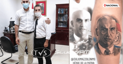Joven que se tatuó cara de Mazzoleni conoció a su ídolo