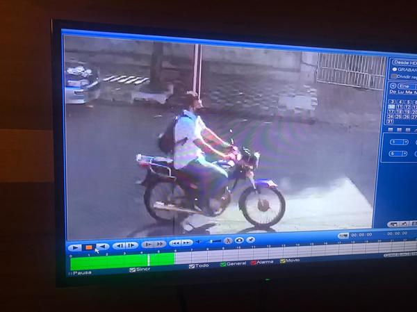 Le robaron su moto en inmediaciones del CRESR (VIDEO) » San Lorenzo PY
