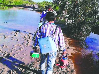 Denuncian que dos hombres decían tener la antiCOVID-19