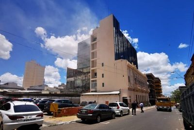 Reportan incendio en la sede de la Vicepresidencia