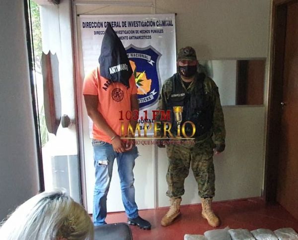 Antinarcóticos de la Policía detienen a “motonarco” brasileño
