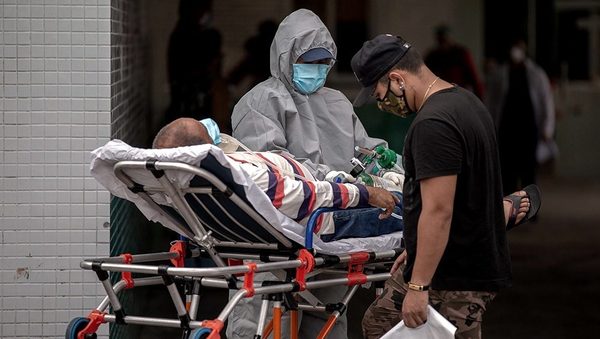 Crisis sanitaria en la ciudad norteña de Manaos, Brasil