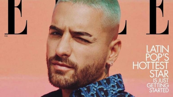 HOY / Maluma, el primer hombre en reinar en la portada de la revista "ELLE" en EEUU
