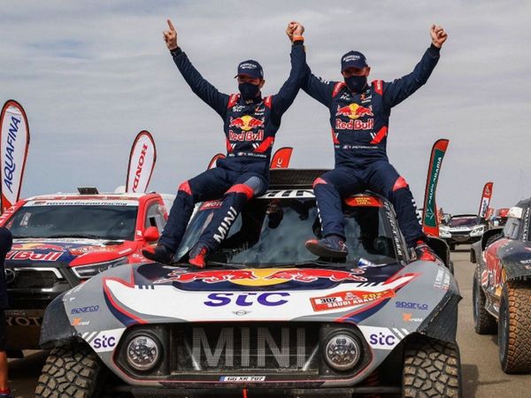 Peterhansel agiganta su leyenda en el Dakar