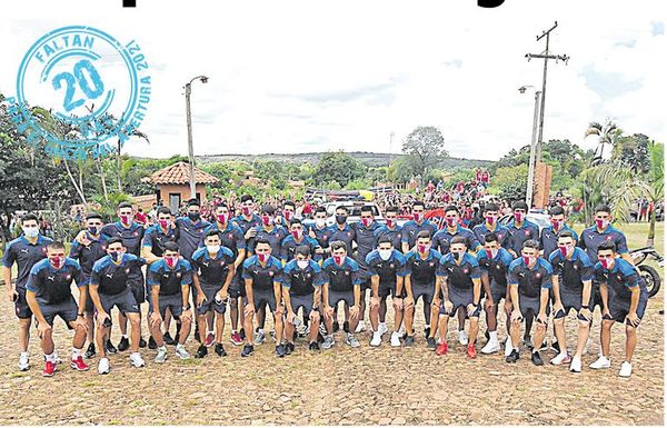 Cálida recepción popular a la plantilla azulgrana - Fútbol - ABC Color