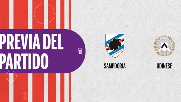 Por la Fecha 18 se enfrentarán Sampdoria y Udinese