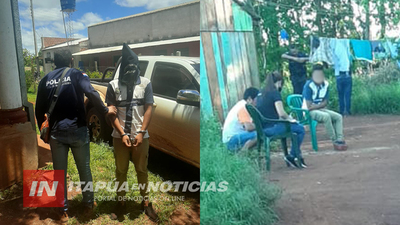 MENOR DETENIDO DURANTE ALLANAMIENTO EN MARIA AUXILIADORA