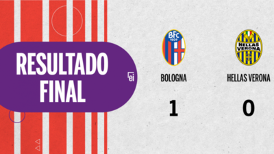 En su casa Bologna derrotó a Hellas Verona 1 a 0