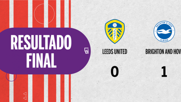 A Brighton and Hove no le sobró nada, pero venció a Leeds United en su casa por 1 a 0