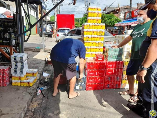 Bodega "callejera" fue intervenida en Luque •